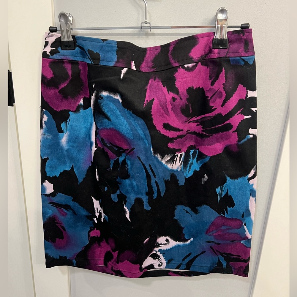 Floral Mini Skirt